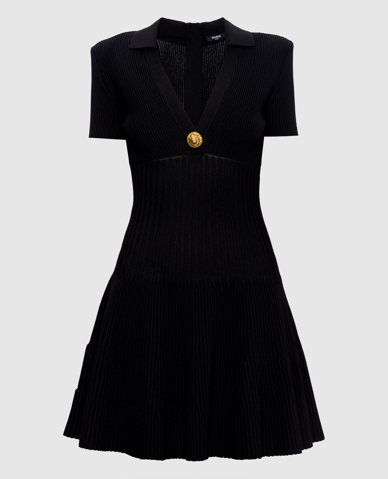 

Black mini dress Balmain