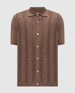 Brunello Cucinelli Brown linen shirt M2L707805