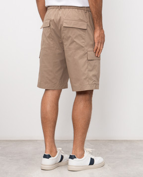 Peserico Brown cargo shorts R5423100029