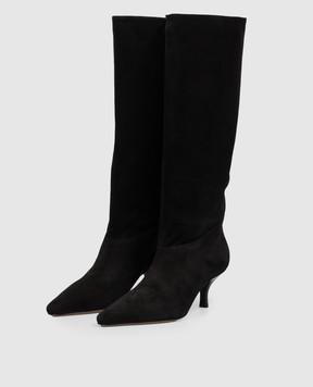 Paris Texas Black suede boots PX2038XSA04