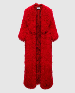 Nissa Red fur coat EXRG20