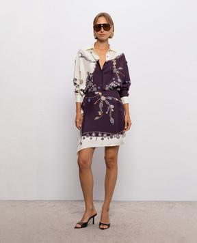 Versace Printed silk blouse 10256861A18682