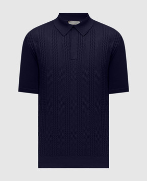 Canali Blue polo MK02463C1177