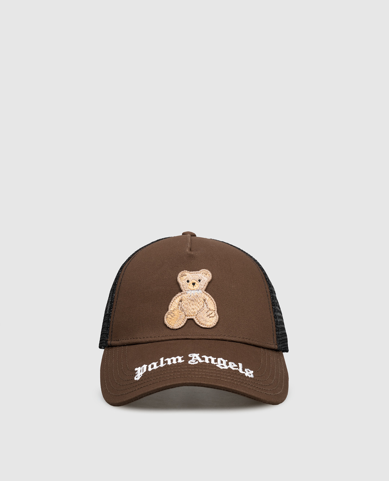 

Brown cap with Bear patch Palm Angels