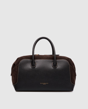 Gianni Chiarini Gemma leather bowler bag BS12241COMMGRNCM