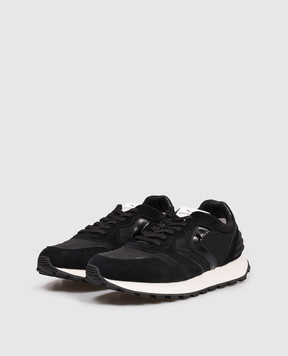 Voile Blanche Black combination sneakers PARIS POWER 0012018797140A01