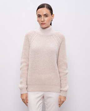 Peserico Beige alpaca wool sweater S99141F0509087