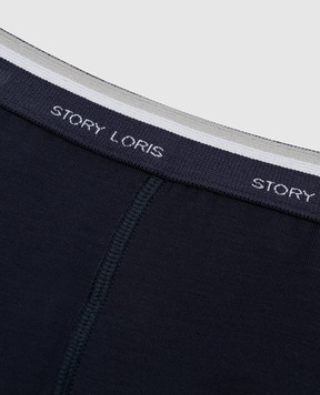 Story Loris Children's blue boxer shorts 17198