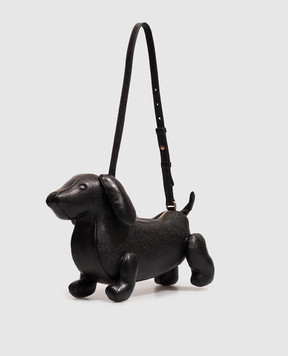 Thom Browne Black leather Baby Hector bag FAP341A00198