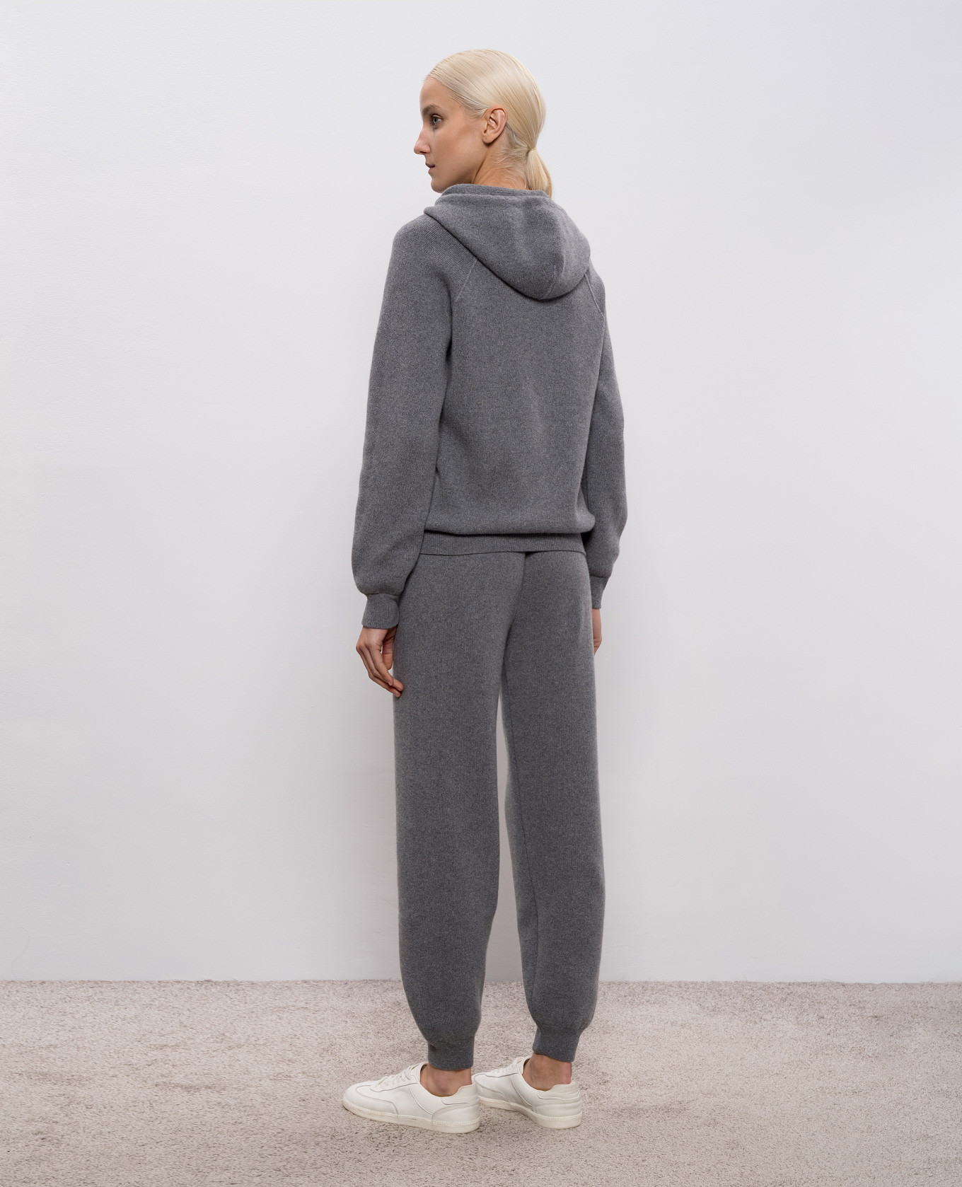 Gray cashmere tracksuit Babe Pay Pls 4