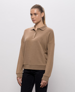 Max Mara Brown ALPACA wool jumper MXMALPACA