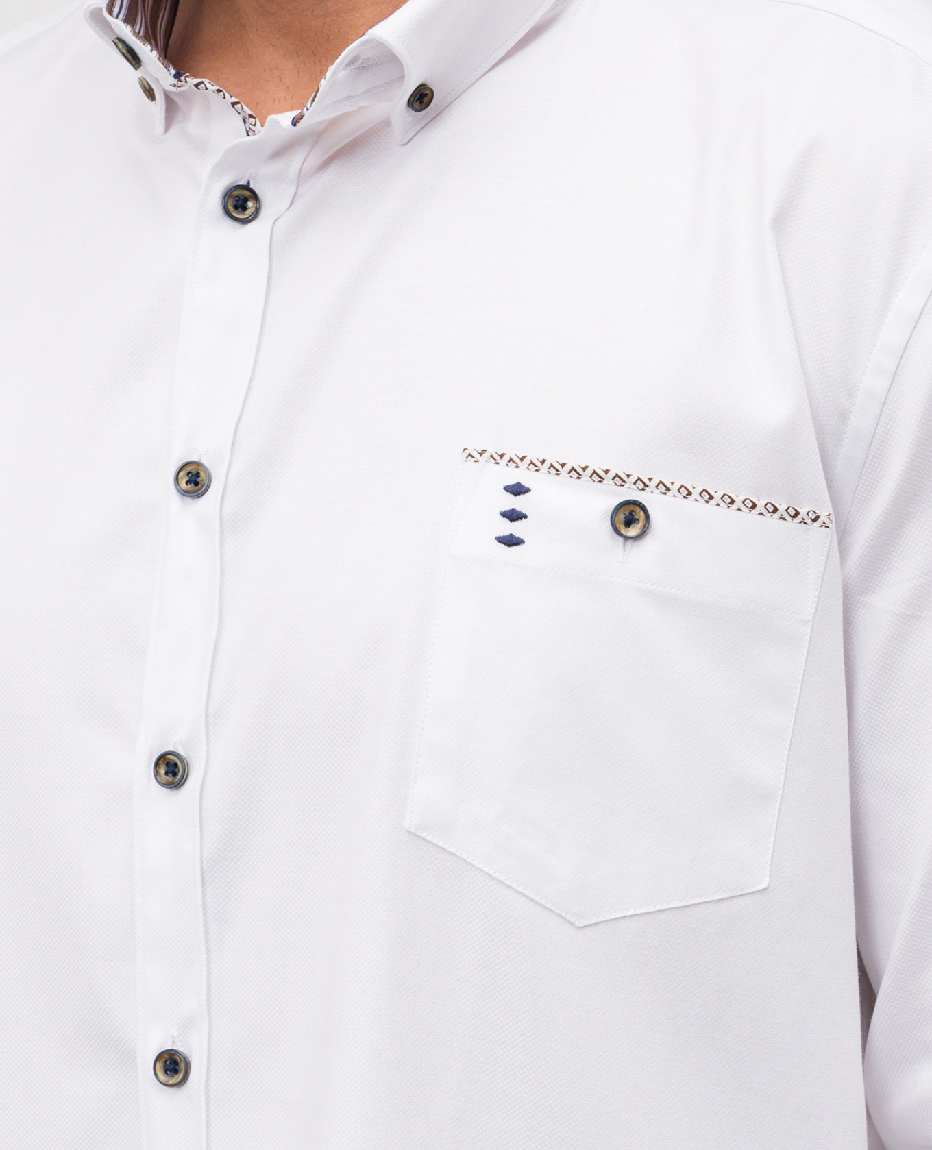 White shirt with emblem Florentino 4