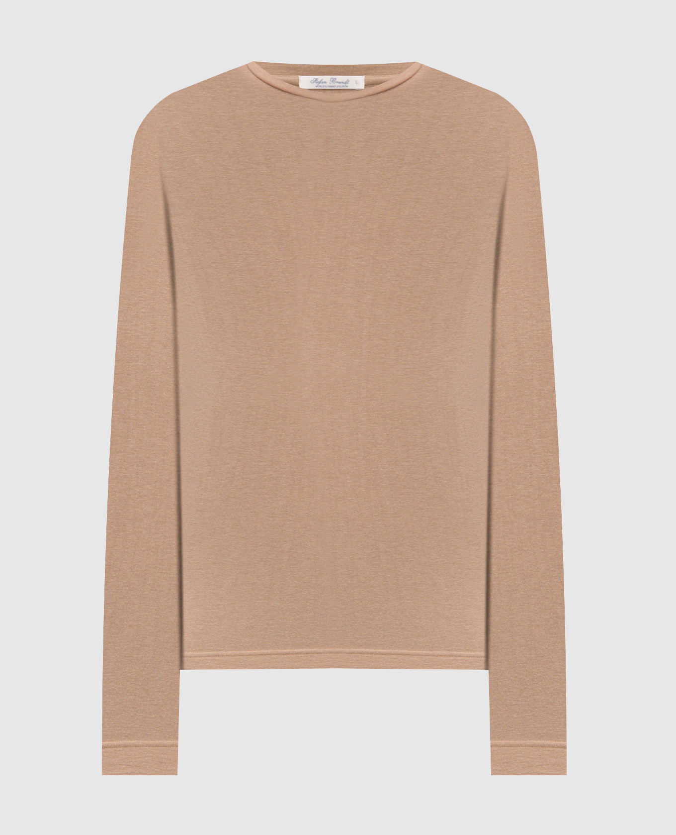 Brown Enno cashmere t-shirt