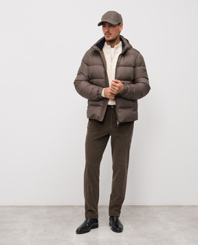 Cashmere&Whiskey White merino wool cardigan CH08