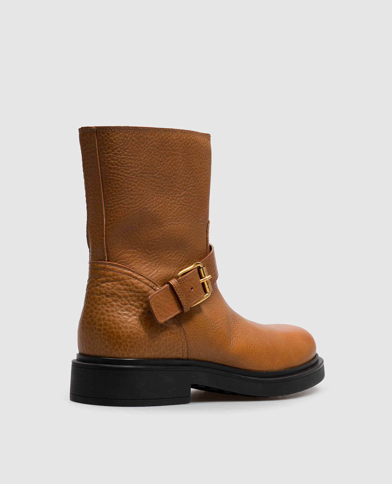 Loren brown leather boots AGL 3