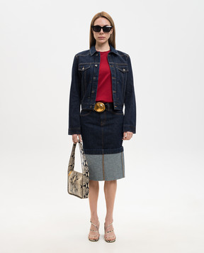 Khaite Augustine blue denim jacket 1175908040