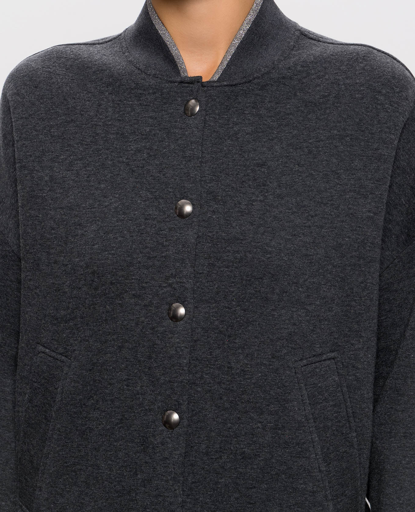 Gray cardigan Brunello Cucinelli 4