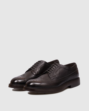 Doucal's Brown leather brogues DU2523BRUXUF188
