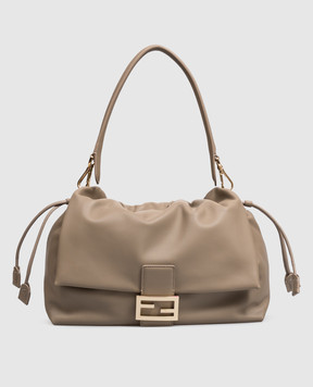 Fendi Brown Baguette Soft Leather Bag 8BR857B1ZK