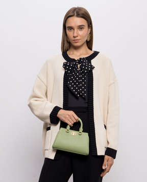 Valentino Green VLogo mini leather bag 9W2P0BA9SNP