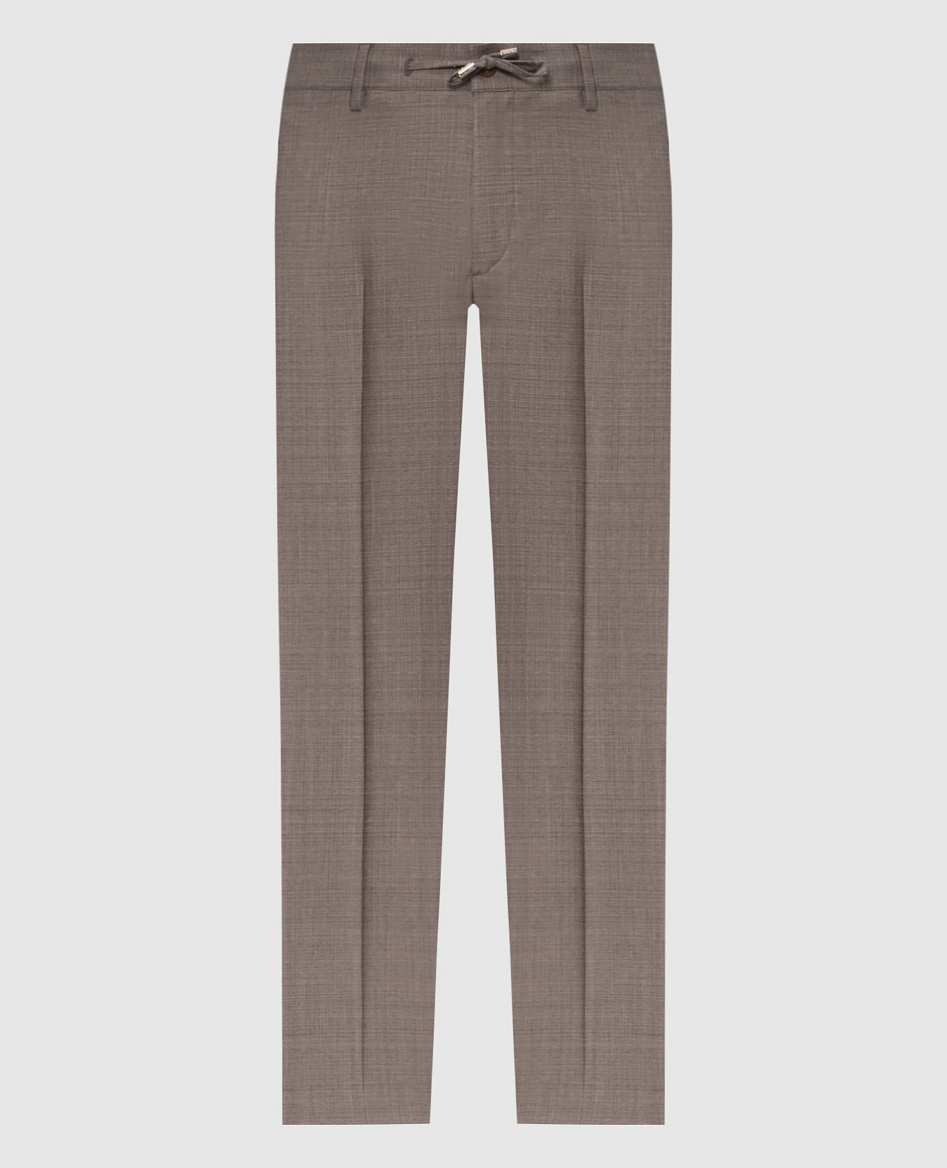 Brown wool pants