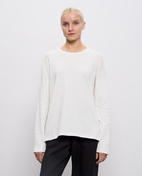 The Row White longsleeve Floris 10806K732