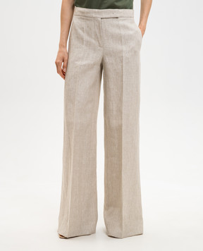 Max Mara Beige linen pants MXSGINNICO