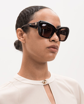 Balenciaga Diva Butterfly Brown Sunglasses 870564T0039