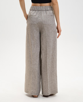 Peserico Beige linen pants P0405202600