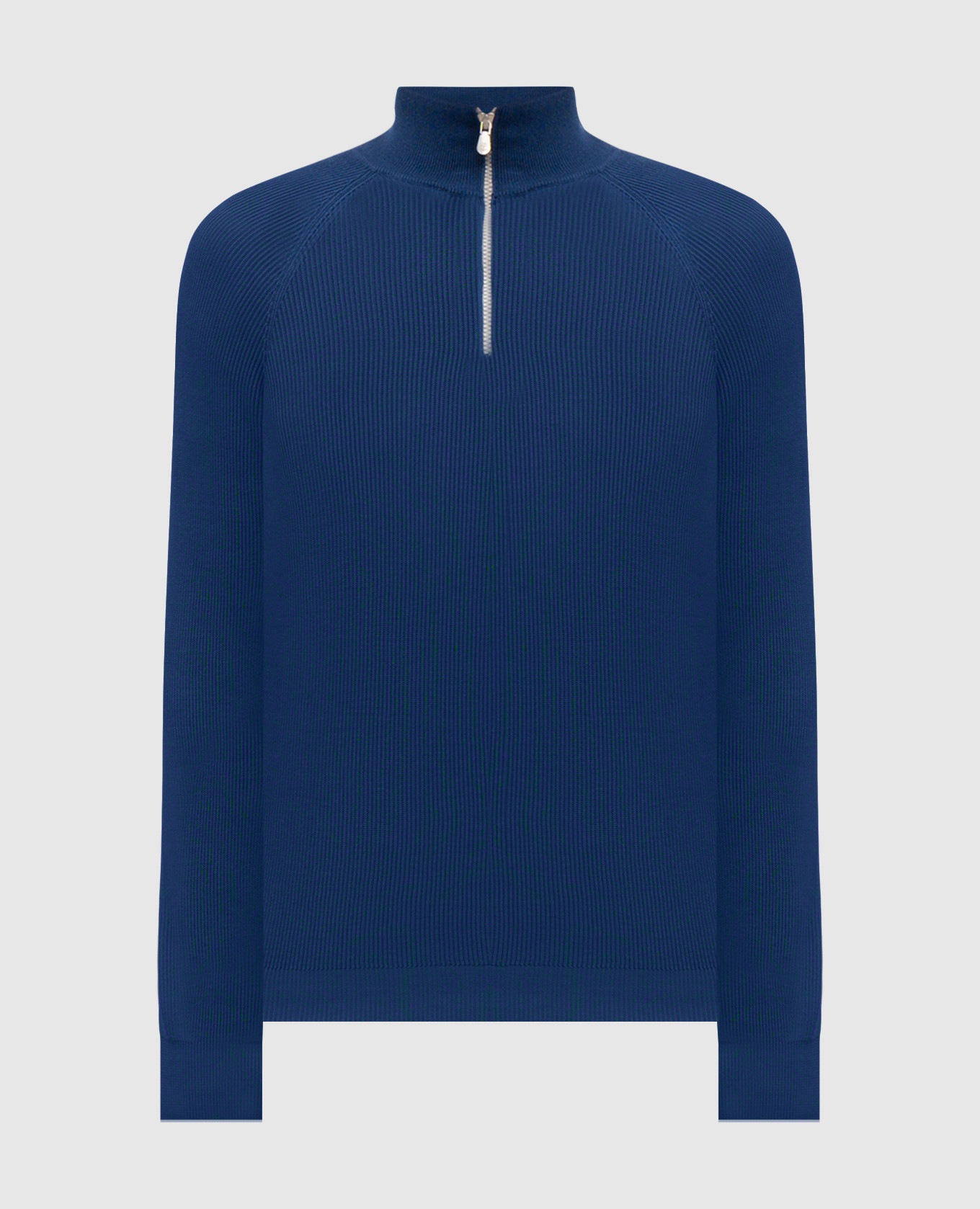 

Blue ribbed jumper Brunello Cucinelli