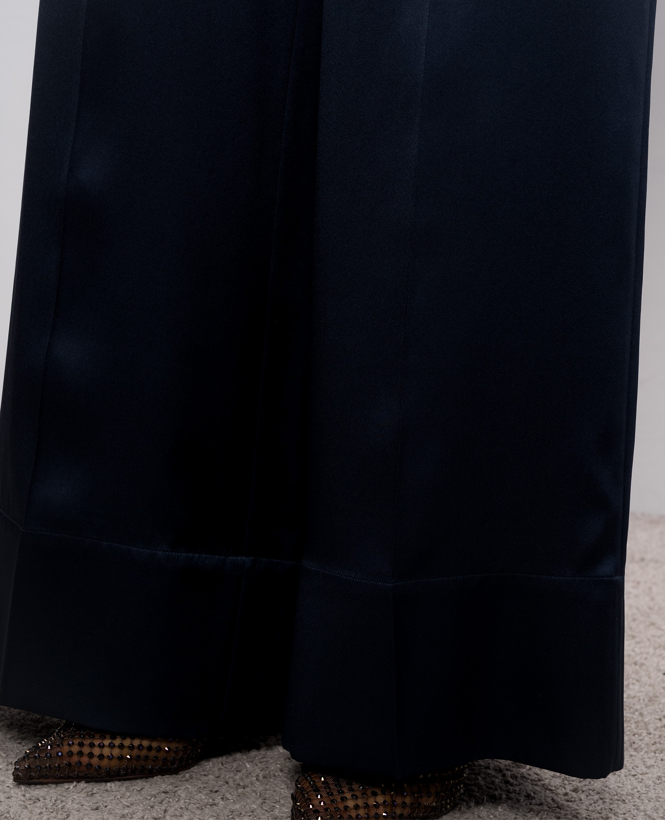 

Blue Dijon silk trousers JOSEPH