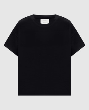 Loulou de Saison Black T-shirt BASILUZZO BASILUZZOLDS