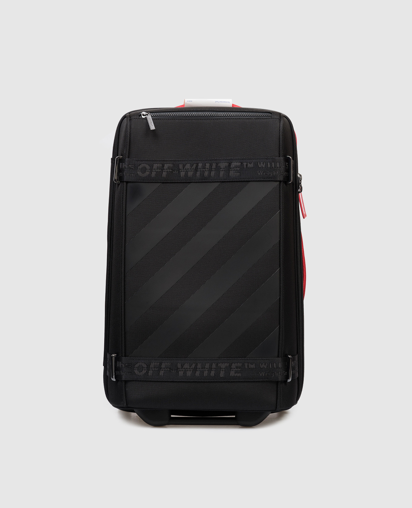 

Black Diag suitcase with logo Off-White