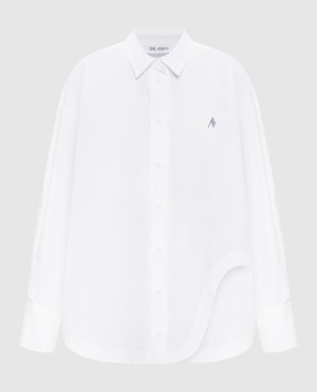 The Attico White shirt with embroidered emblem 261WCH00004CCC052AA