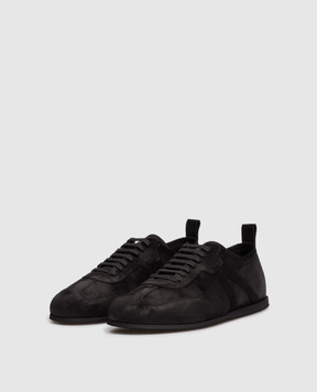 Ann Demeulemeester Siru black suede sneakers B0012585LT147