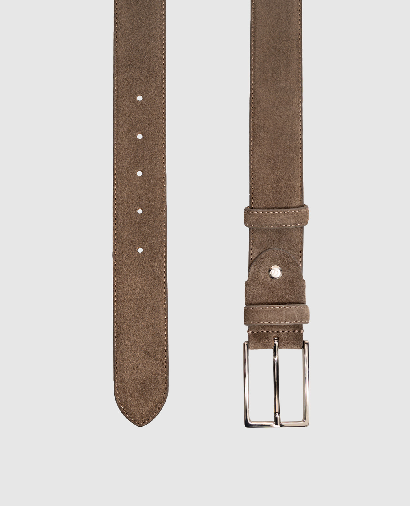 Brown suede belt Doucal's 3