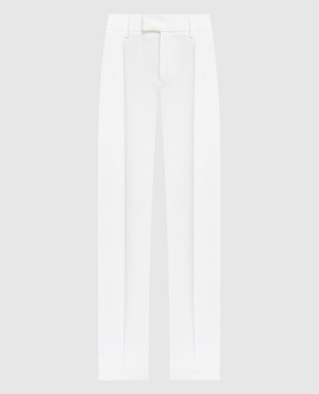 Jacob Lee White flared pants WP0008SS26NW