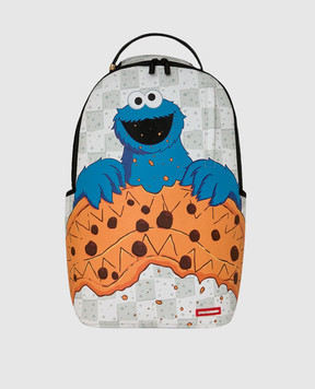 Sprayground Children's backpack SESAME STREET BIGGG COOKIE MONSTER 910B9124NSZ