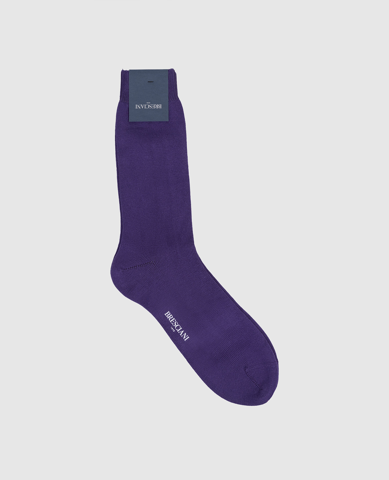Purple cotton socks