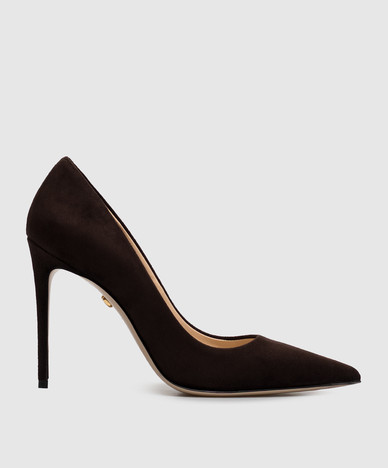 Brown suede shoes