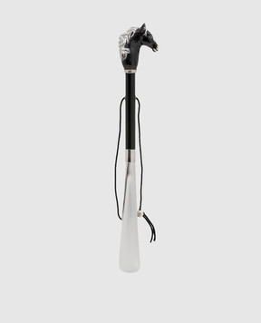 Pasotti Black Horse Silver Horn PFPEXXK45