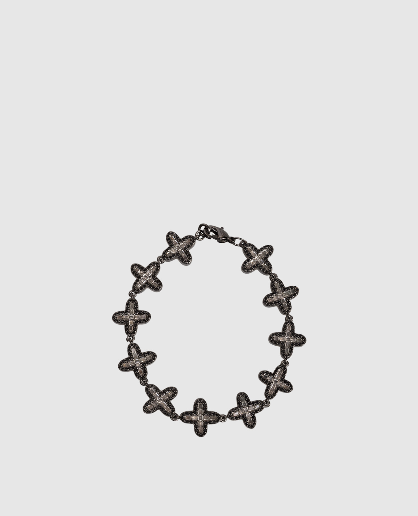

Clover Baguette Bracelet Darkai, Black