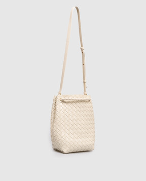 Bottega Veneta Andiamo ivory leather bag 855759VCPP1