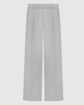 Twinset Grey melange pants 261AP2145