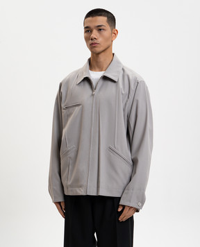 Maison Margiela MM6 Gray jacket with wool SH0AM0069M35436