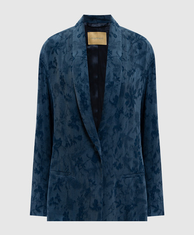 PICEA blue patterned jacket