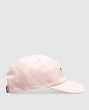 SSHEENA Pink cap with embroidered emblem 26FWBASEBALLCAPTF26030