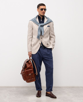 Brunello Cucinelli Blue cardigan M2900106