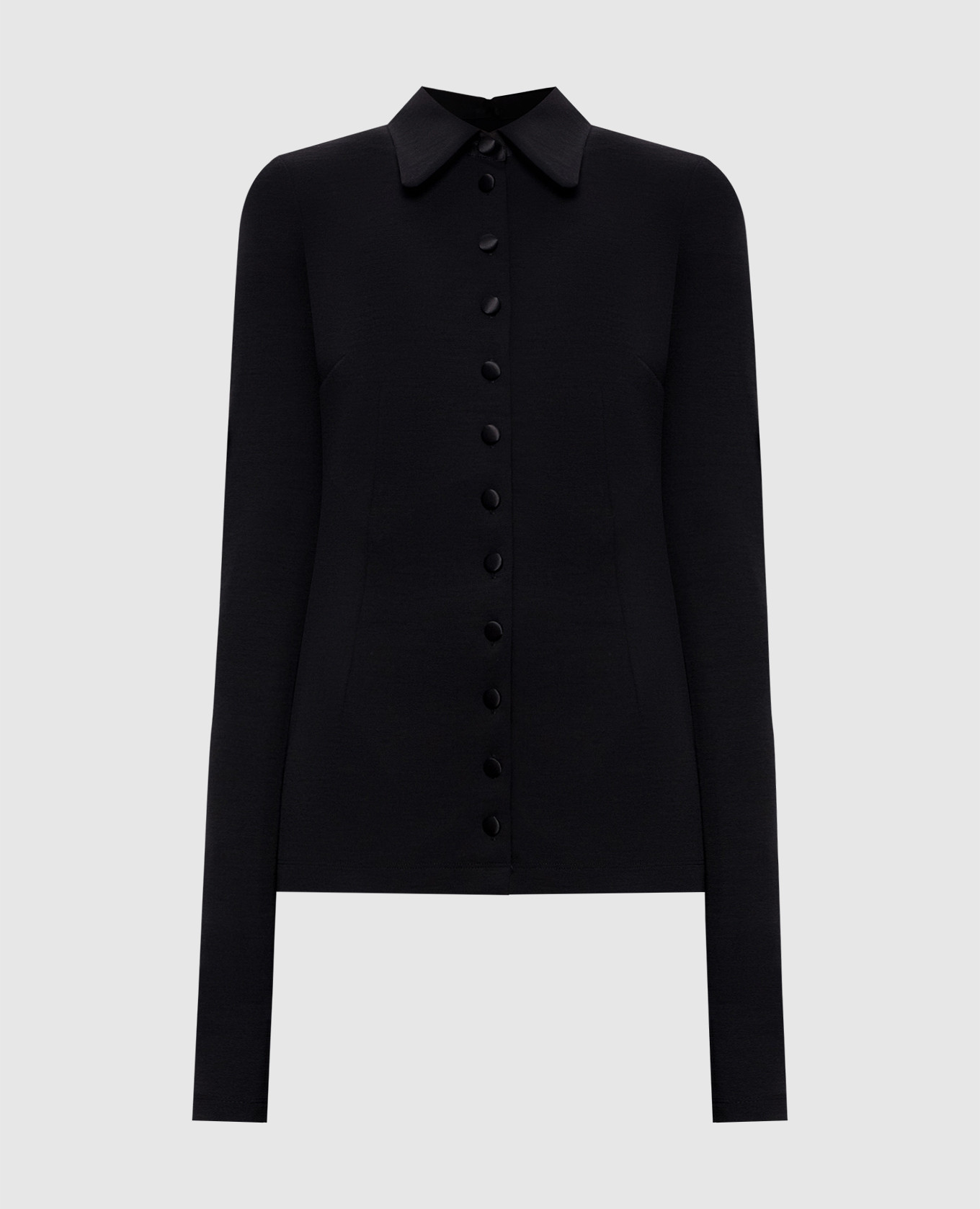 Black shirt with wool Dolce&Gabbana