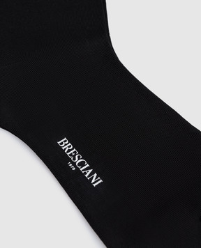 Bresciani Red socks with silk MC062UN0006BR